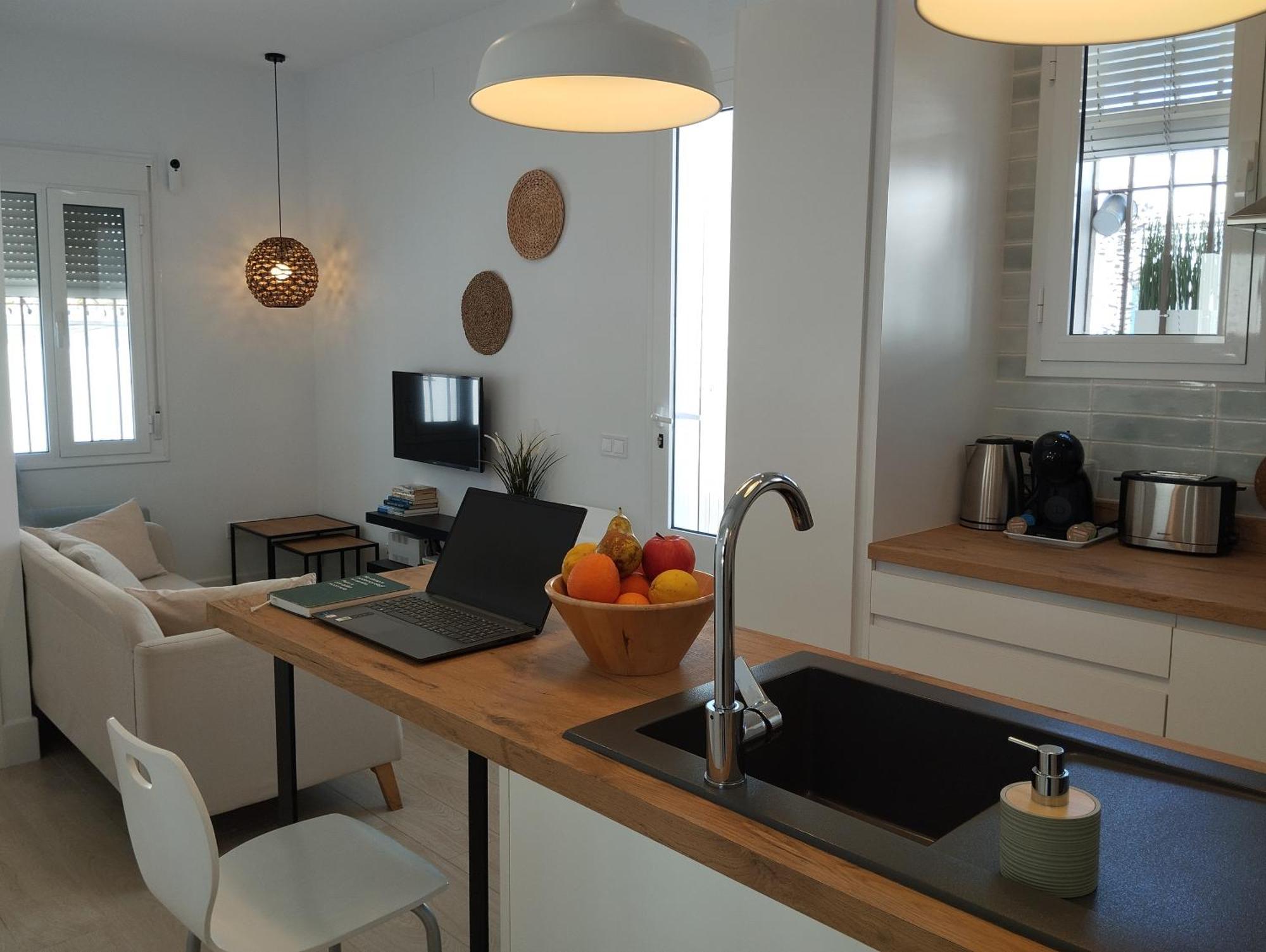 Apartamento 2 Habitaciones Sanlucar La Mayor N-431 Sevilla-Huelva Bagian luar foto