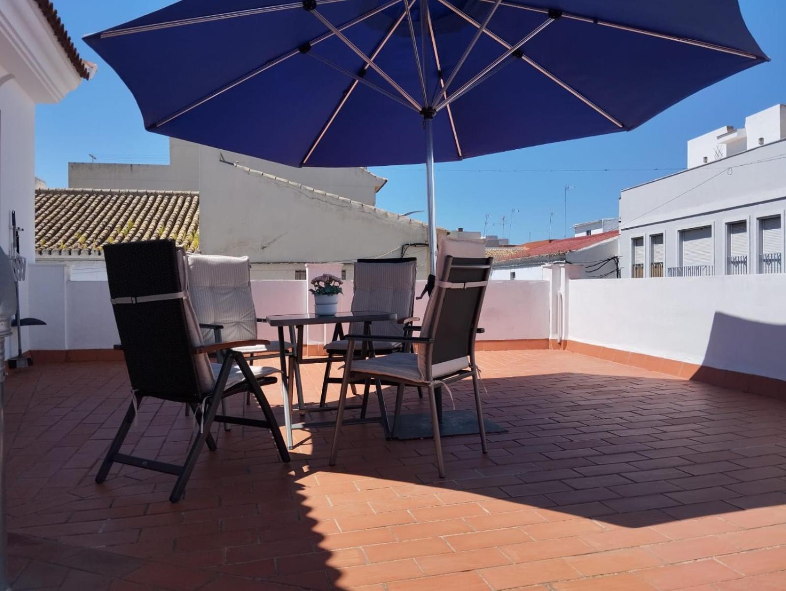 Apartamento 2 Habitaciones Sanlucar La Mayor N-431 Sevilla-Huelva Bagian luar foto