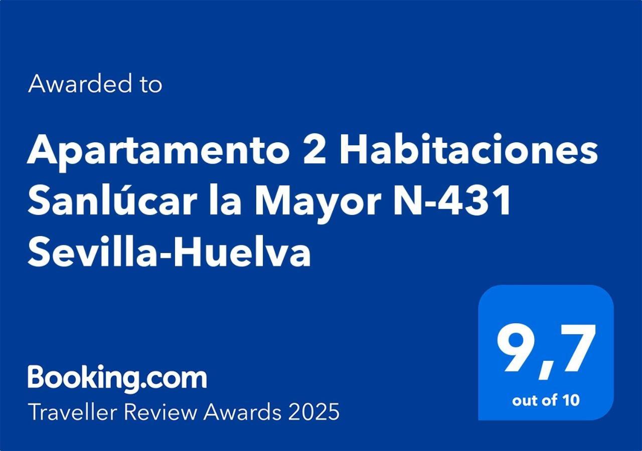Apartamento 2 Habitaciones Sanlucar La Mayor N-431 Sevilla-Huelva Bagian luar foto
